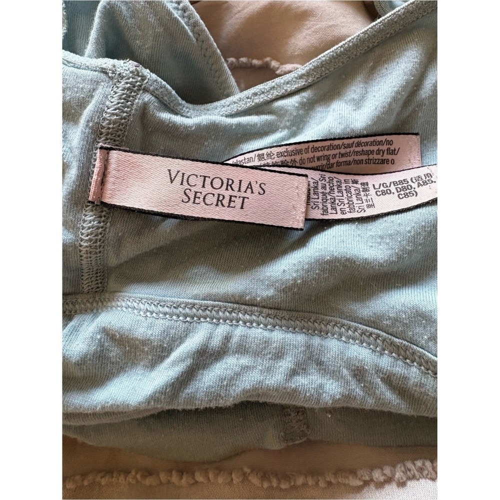 Victoria's Secret VS Bralette Bundle of 3 Coquette Soft Bras M/L - Picture 12 of 12